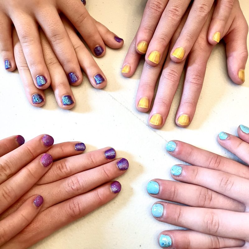 Nail art makeover