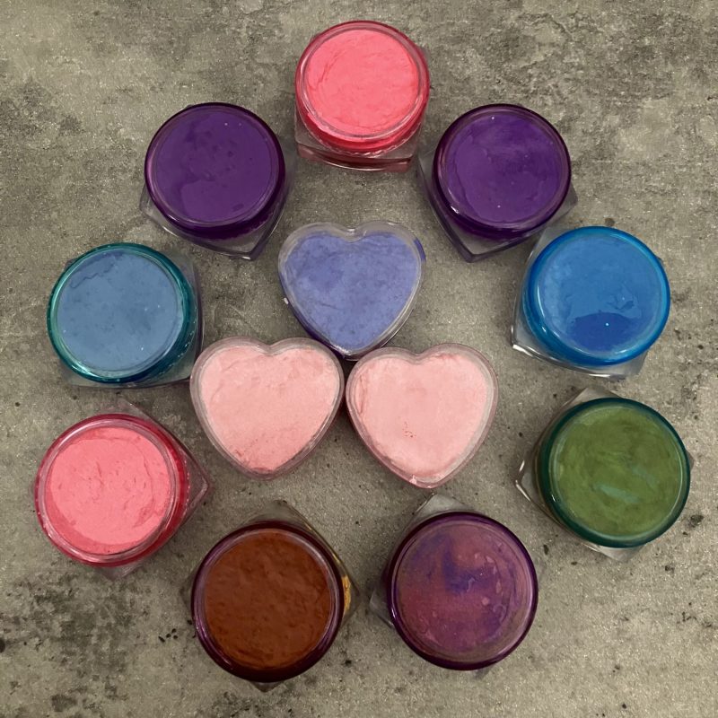 colourful fun makeup for girls spa party